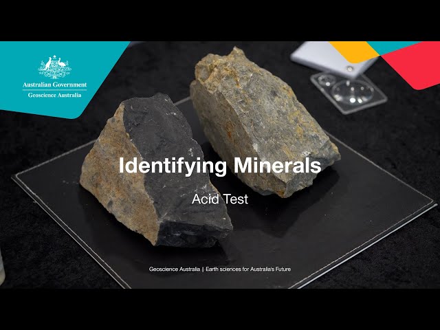 Identifying Minerals - Acid Test