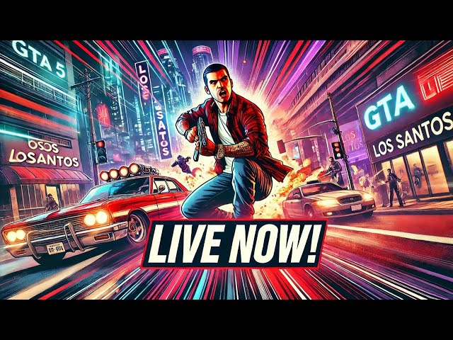 "GTA 5: 🔴 Live from the Streets of Los Santos" #gta #gtalive #shortslive #lossantos