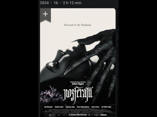 NOSFERATU (2024) | S05E02 | Review | Directed by Robert Eggers | no spoilers