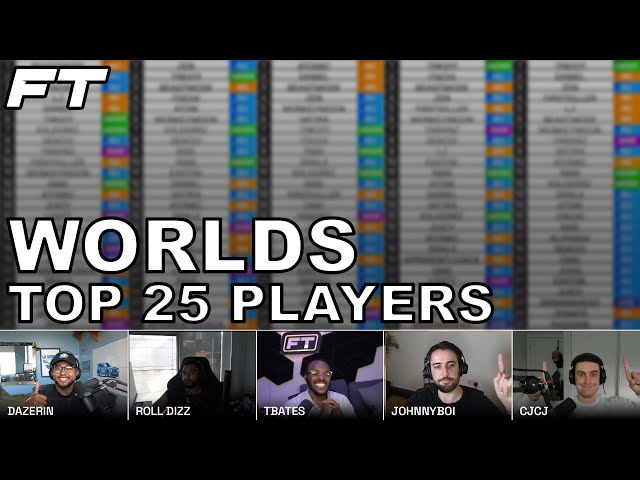 First Touch | TOP 25 PLAYERS | WORLDS 2024 | ft. CJCJ & Johnnyboi_i