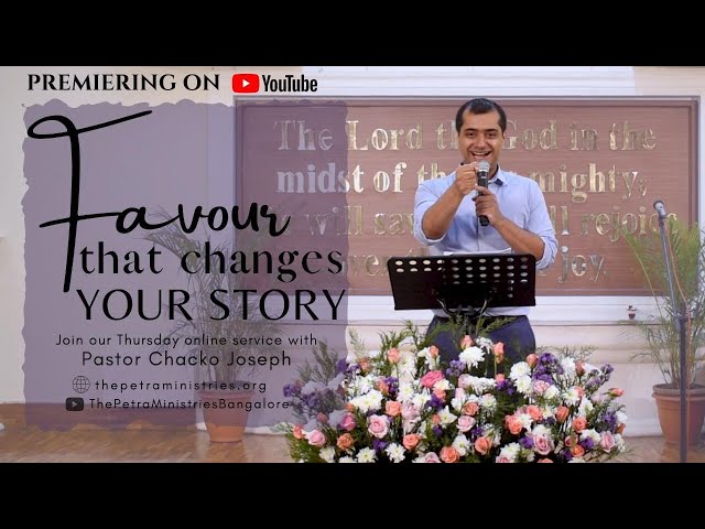 4 March 2021 | Thursday Online Service | Favour That Changes Your Story