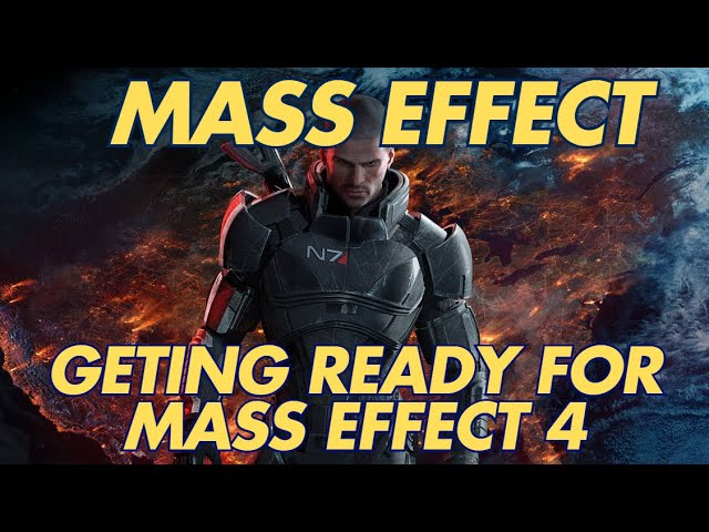 Mass Effect Legendary Edition : Getting My Character Ready For Mass effect 4