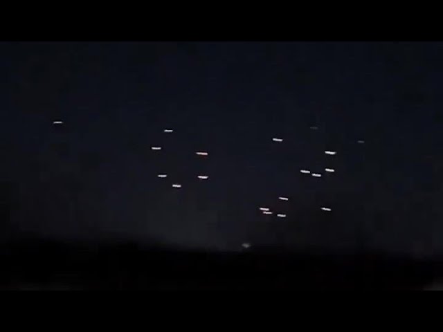 Swarm of Drones UAPs UFOs over Arizona and Ohio