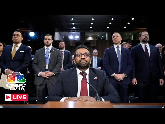 LIVE: Senate Holds Final Vote on Kash Patel Nomination for FBI Director | Trump | Republicans | N18G