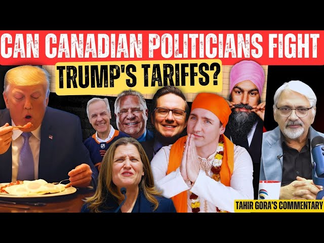 Can Canadian Politicians fight Trump's Tariffs? Tahir Gora's Commentary