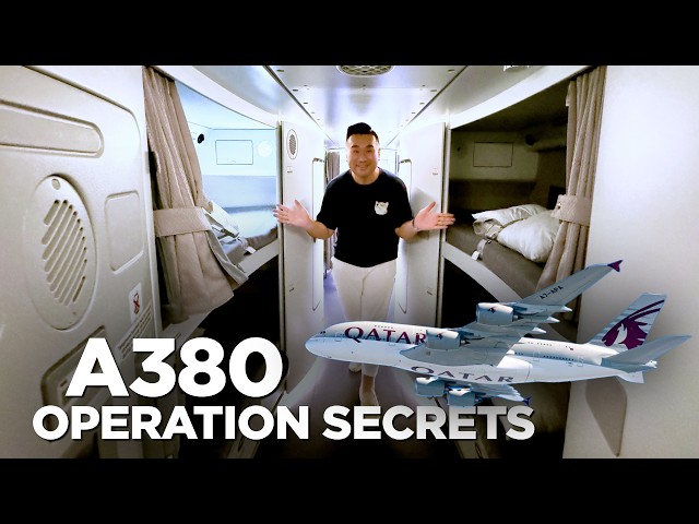 Qatar Airways A380 Crew Confidential - What you DON'T see as a Passenger