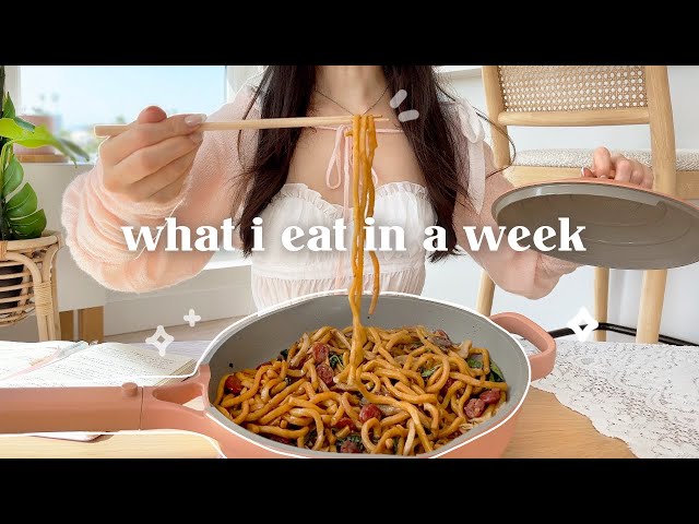 what i eat in a week🍤 high protein & balanced diet, simple recipes that fuel my body and soul!