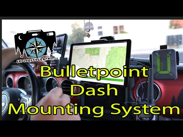 In the Garage: Install and Review Bulletpoint Dash Mounting System in a JK Wrangler and Gladiator.