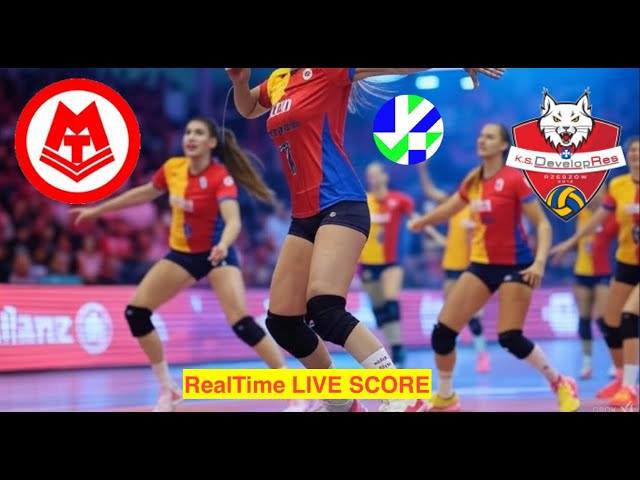 🏐 Allianz MTV Stuttgart vs KS Developres Rzeszów | CEV Champions League Women Playoff | LIVE Score