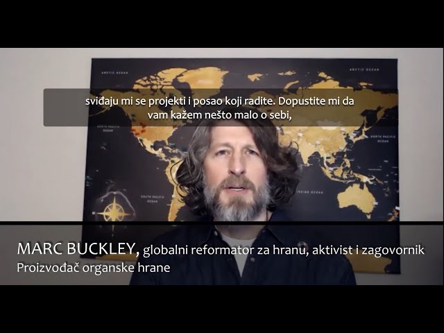 Interview with #MarcBuckley / Intervju s Marcom Buckleyem - The Future of Food Production Systems