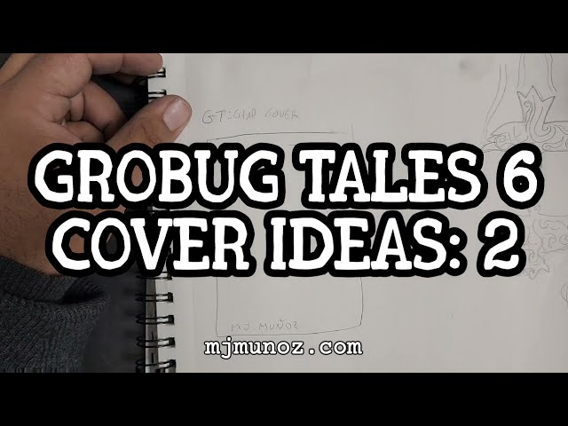 Grobug Tales Chapter Book Cover Ideas 2 |10 Minute Drawing