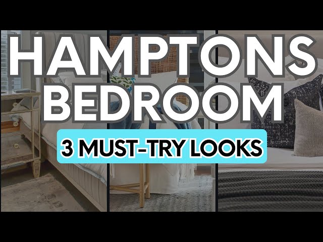 Classic Hamptons Style | Step-By-Step Guide For A Luxury Bedroom Interior Design (EP 1)