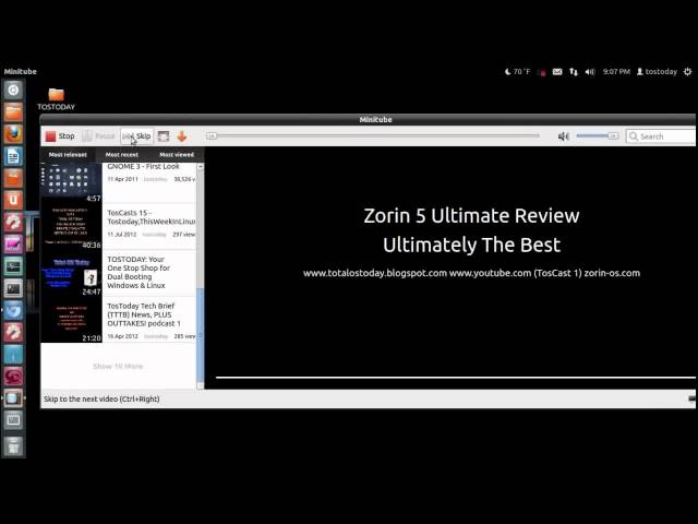 MiniTube Review for Linux, Windows, etc