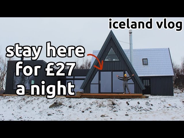 iceland luxury accommodation on a budget | golden circle road trip | vlog 2