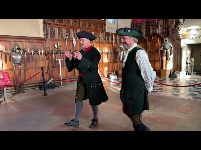 How To Catch Wild Haggis! Burns Night at Edinburgh Castle, Scotland