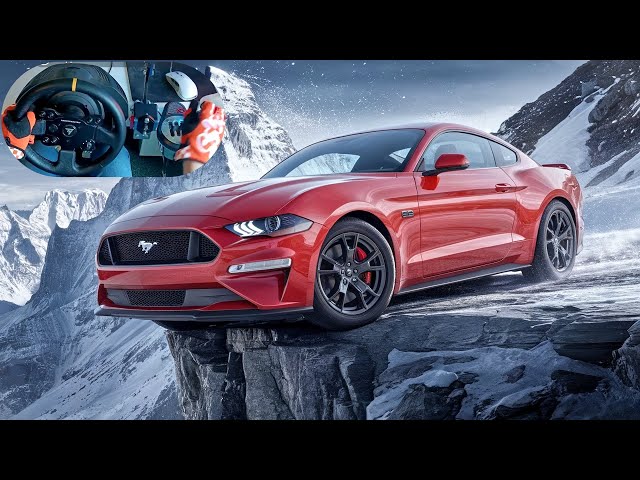 Unleashing the Ford Mustang RTR Spec 5 in Forza Horizon 5 - Epic Steering Wheel Action!