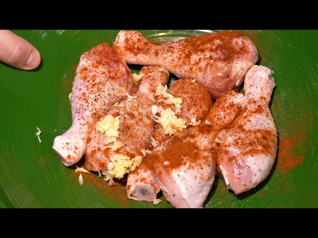 Sizzling Teriyaki Chicken Legs in a Pan!