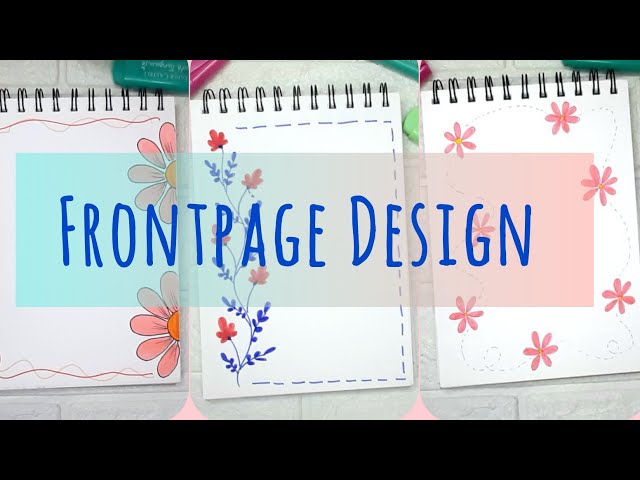 AESTHETIC Border Designs | FRAME IDEAS FOR PROJECTS, ASSIGNMENTS, JOURNALS, NOTES & HANDMADE CARDS