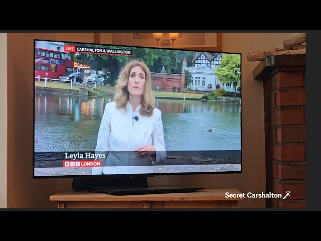 BBC London report on General Election 2024 vote results in Carshalton and Wallington