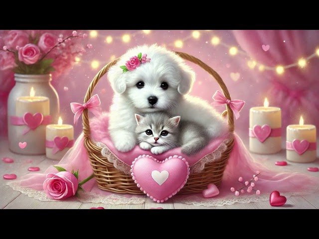 Valentine’s Day Animals & Country Music – Relaxing Instrumental for Studying, Working, & Unwinding