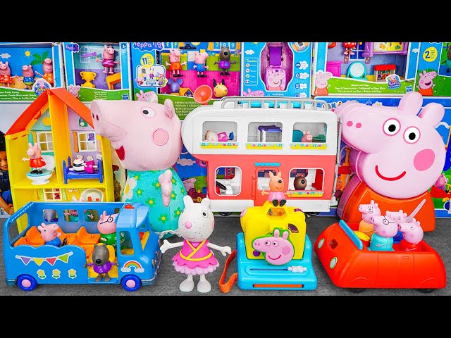 93 Minutes of Satisfying ASMR Unboxing 🎀 Adorable Peppa Pig Family Motorhome Playset