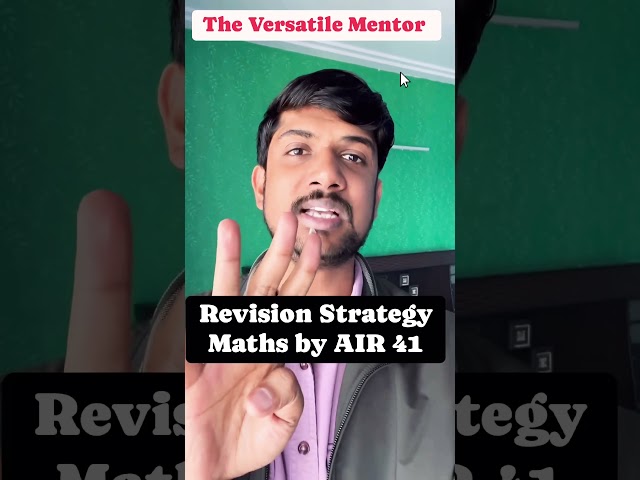 Maths Revision Strategy 🔥🔥Toppers strategy ❤️ #ssc #ssccgl #ssccpo #sscchsl #sscgd #sscmts