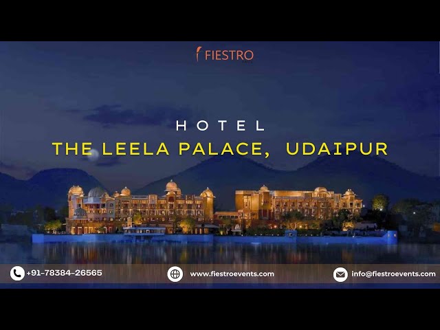 Why you Should Select Hotel The Leela Palace Udaipur for a Destination Wedding in Udaipur? #wedding