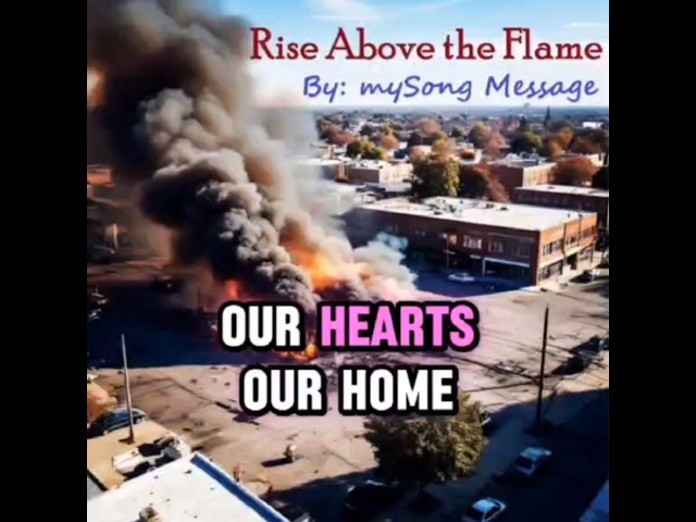 Rise Above The Flame  #mysongmessage  #RiseAboveTheFlames #LosAngelesFire #CaliforniaWildfires