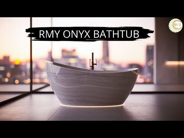 RMY Onyx Bathtubs: The Luxury Trend You Need in Your Bathroom