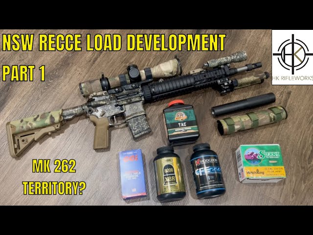 NSW RECCE / SPR Load Development - Part 1 - 77 Grain SMK