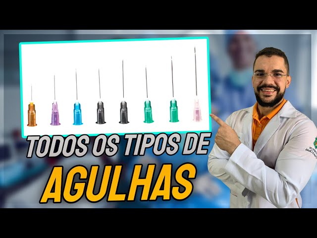 APRENDA OS TIPOS DE AGULHAS E SUAS INDICAÇÕES