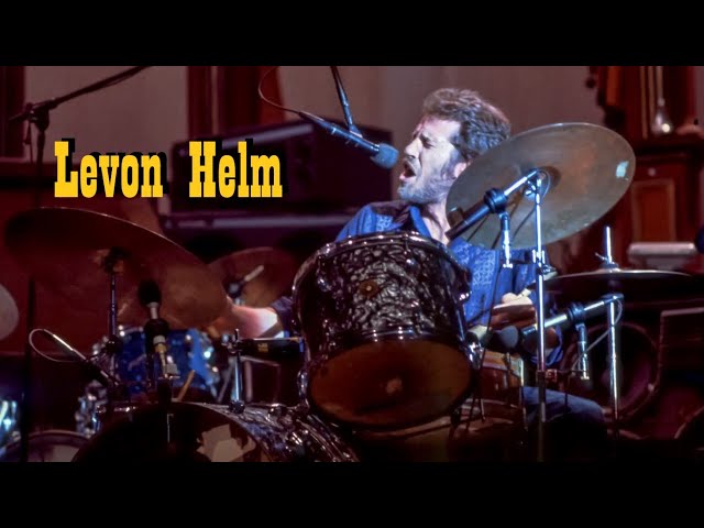 Levon Helm drumming style