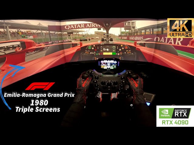 F1 23 Immersion POV Gameplay | Charles Leclerc Dominates at Imola and Wins Emilia-Romagna Grand Prix