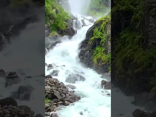 9 Majestic Waterfalls in Norway #shorts