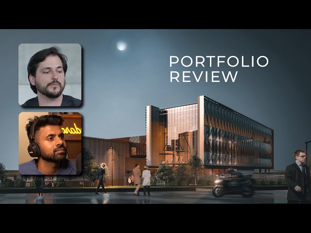 Architecture Portfolio Review with Viviano Villarreal-Buerón