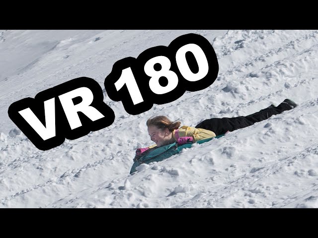 Brianhead Ski Resort Family Getaway Ideal Tubing in Utah VR180