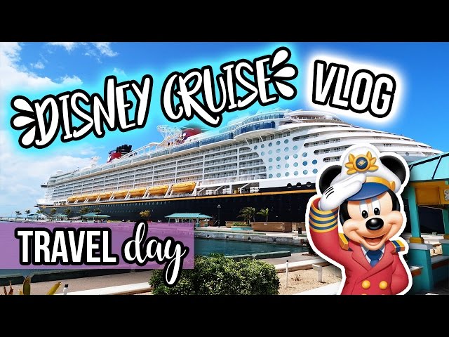 DISNEY CRUISE VACATION VLOG - TRAVEL DAY | ChynnaRaymundoTV