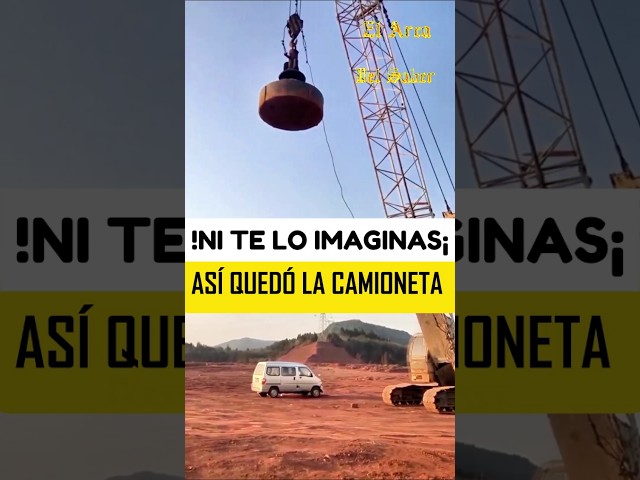 ¡SORPRENDENTE! el poder de una compactadora de 15 toneladas 😲 #Construcción #Ingeniería