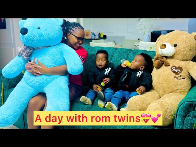 A day  with rom twins💖✨@Wamboashley