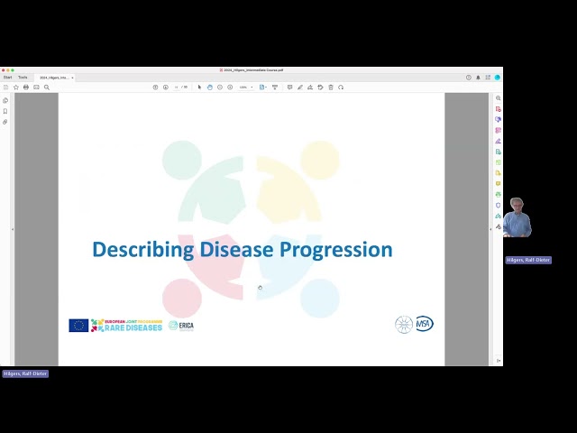 Key Solutions to Model Longitudinal Natural History  Data Application in Ataxia Disease