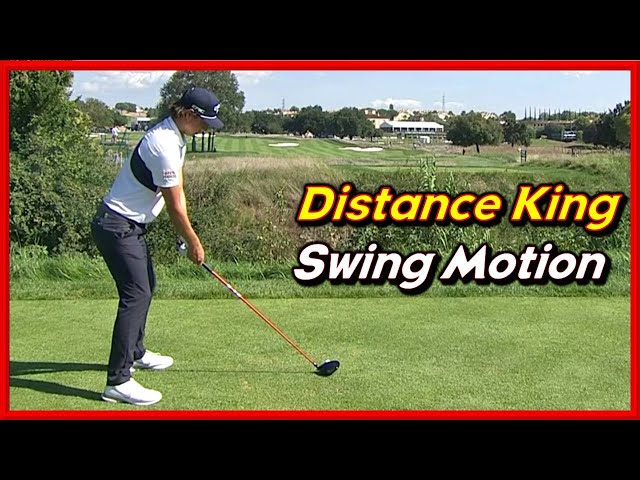 Europe Distance King "Min Woo Lee" Powerful Driver-Iron Swing & Slow Motions