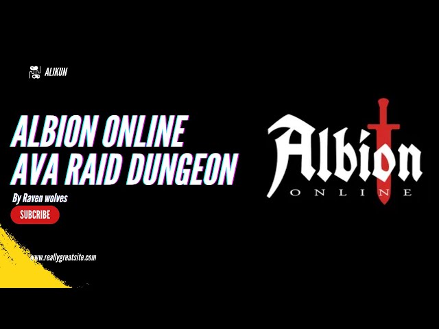 Albion online 14 man Aavalonian Dungeon Gold Chest Raw unedited Clip (Guide)