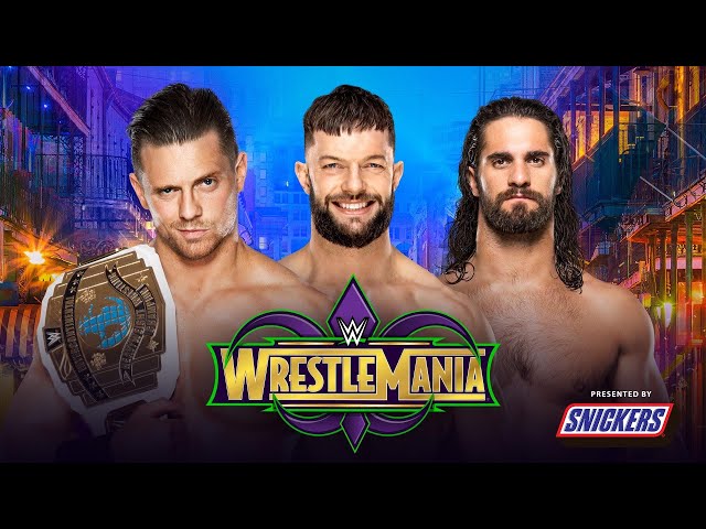 Wrestlemania 34 | The Miz vs Fin Balor vs Seth Rollins | 40 Extra Years of Wrestlemania