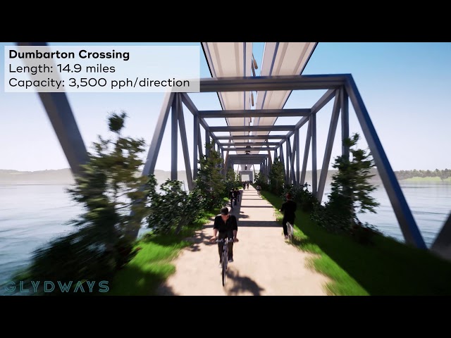 Glydways Crossing the Dumbarton Transit Corridor