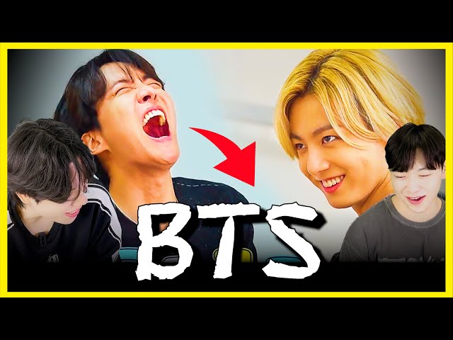 BTS Funny Moments Try not to laugh🤣 | Korean reaction