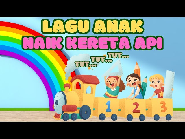 Kereta api - Anak kucing - Balonku - Lagu Anak Anak - Lagu Anak Indonesia Populer /@FufufafaKids-t1c