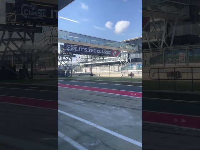 British Grand Prix Pits