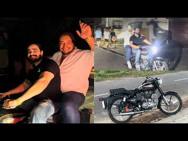 Raat 10 bje utha diya puraa karnal bullet ke mare patakee 😱😱 ( bullet vlogs ) 👌🏻💥