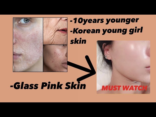 Morning skin care : Get younger skin / Glowing Glass Skin / DIY Skin Care Idea.