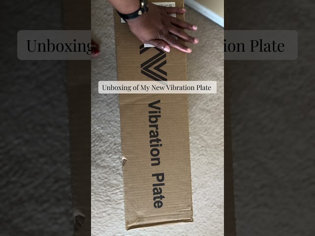 Watch Me Unbox My New Vibrating Plate From Amazon! #amazonmusthaves